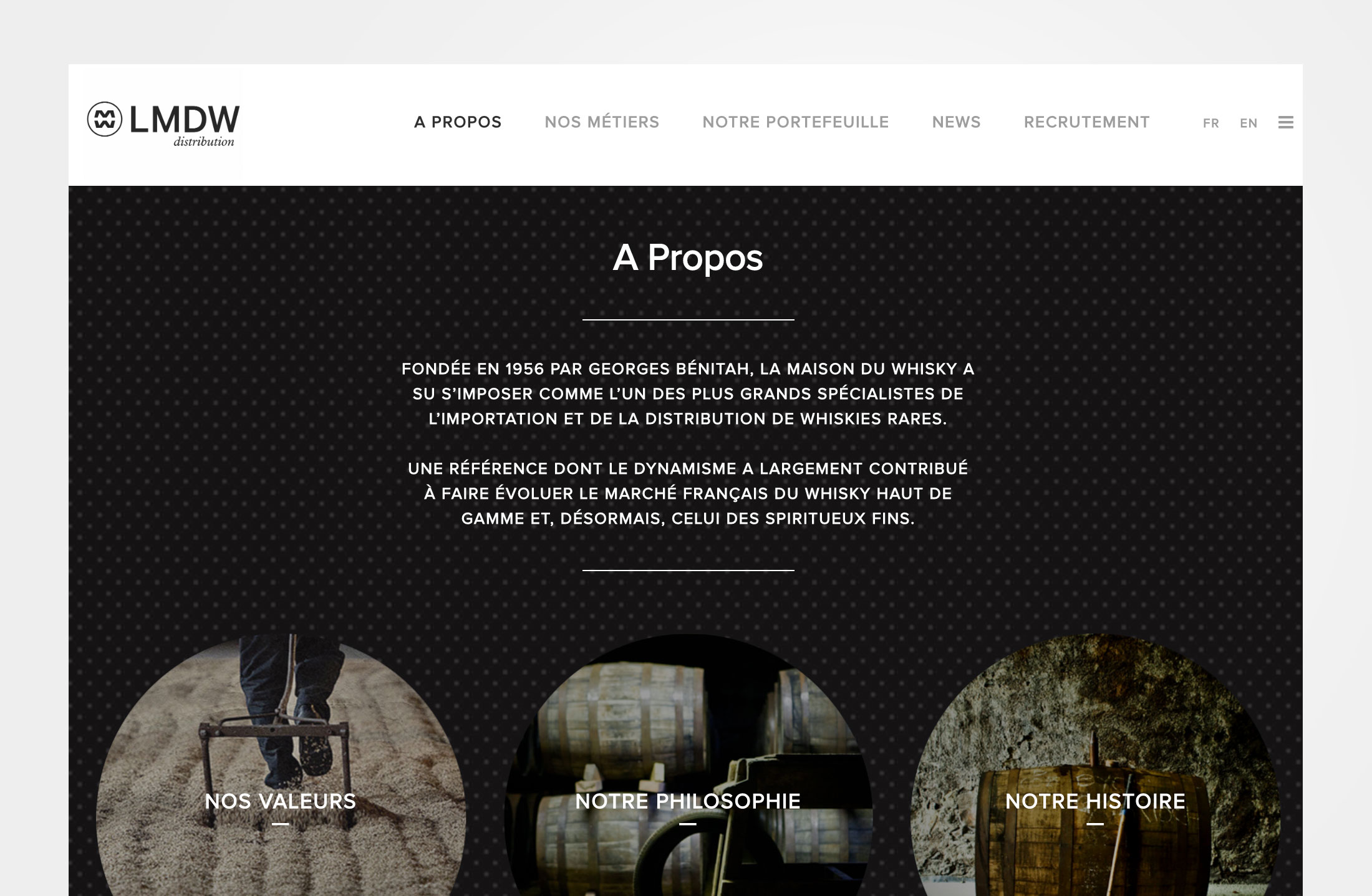 la maison du whisky-a propos