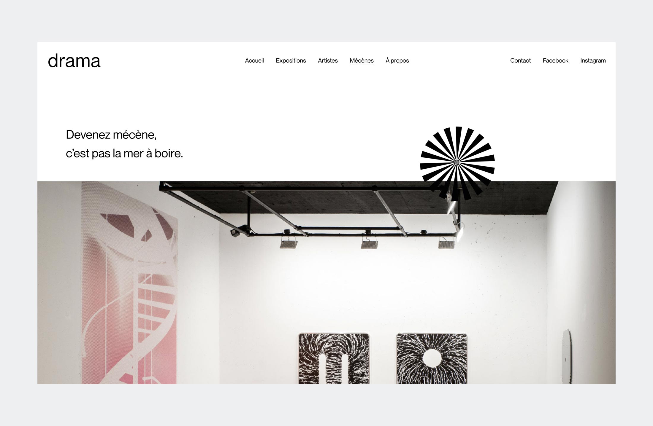 Drama, Galerie d’art