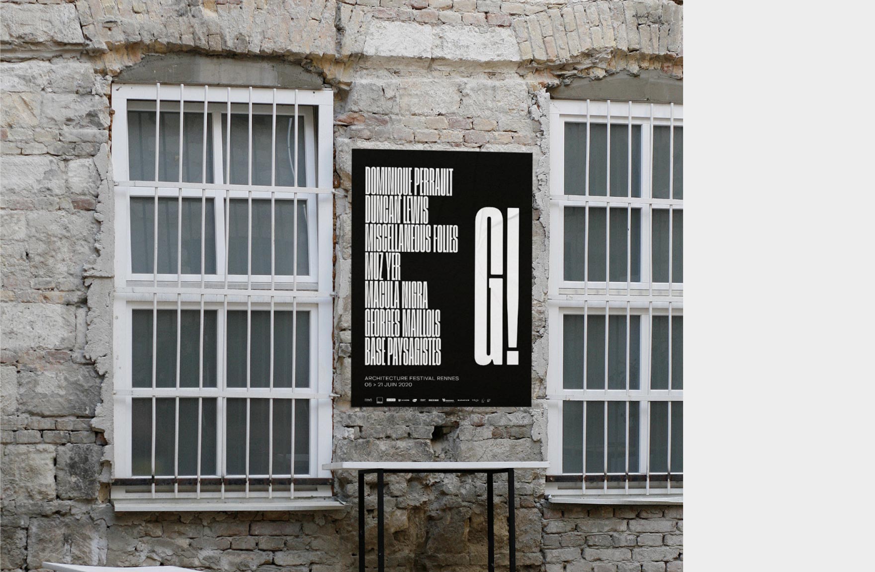 Georges, Festival d’architecture