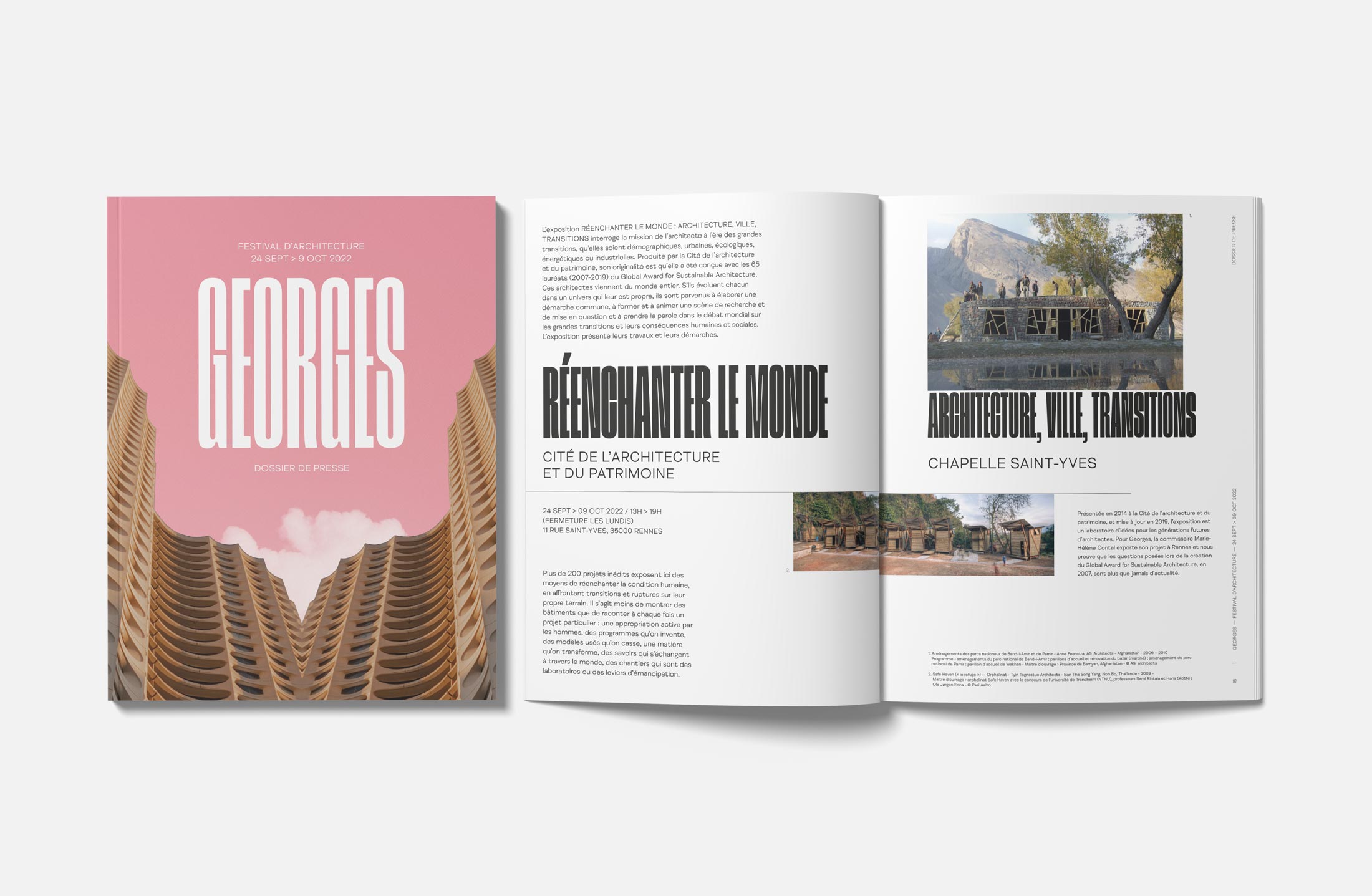Georges, Festival d’architecture