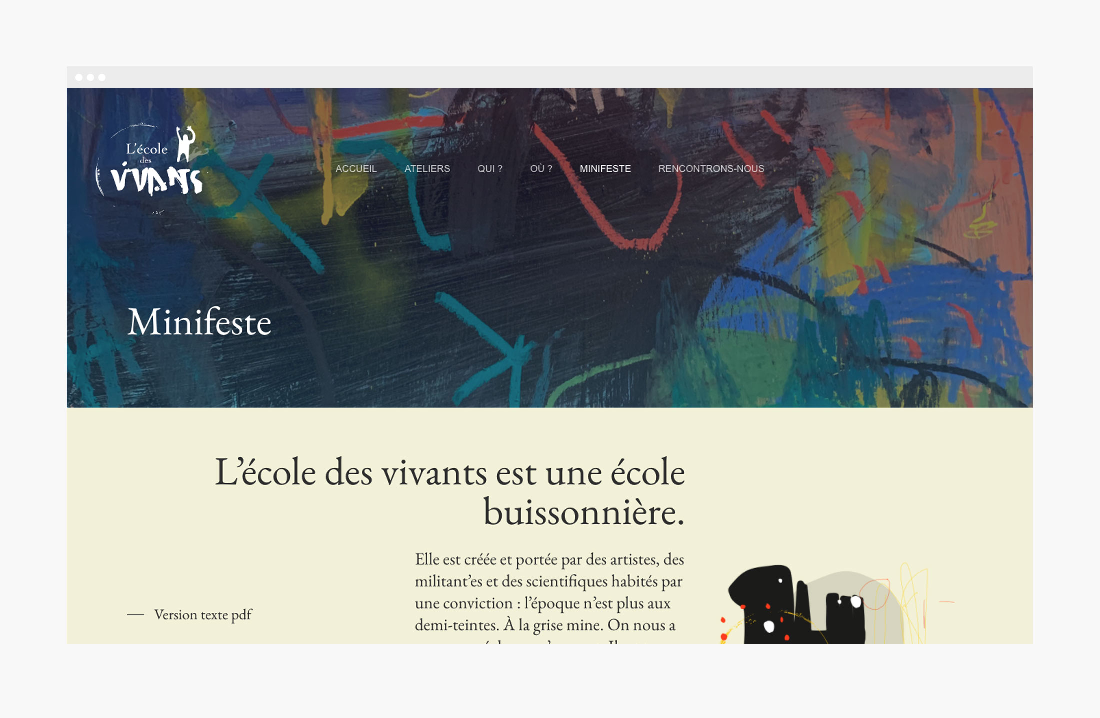 L’école des vivants