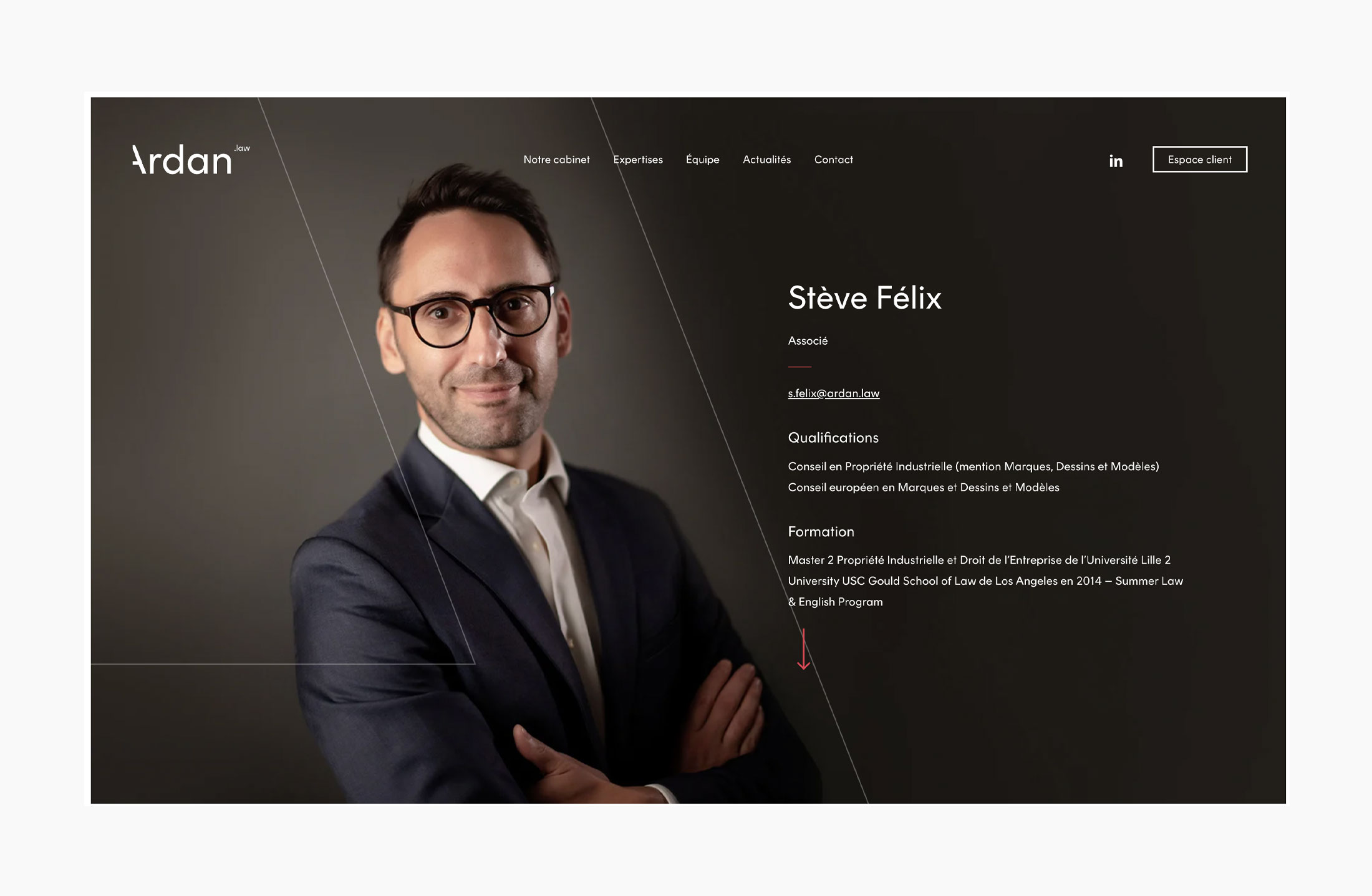 Ardan - siteweb