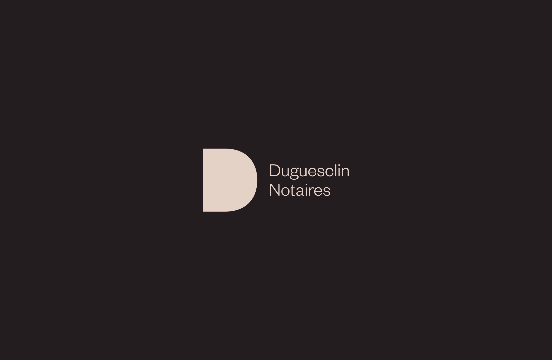 Duguesclin notaires - Logo