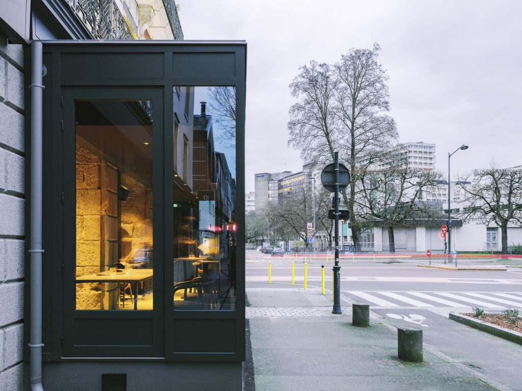 Ima restaurant, Rennes, Line Up Architecture