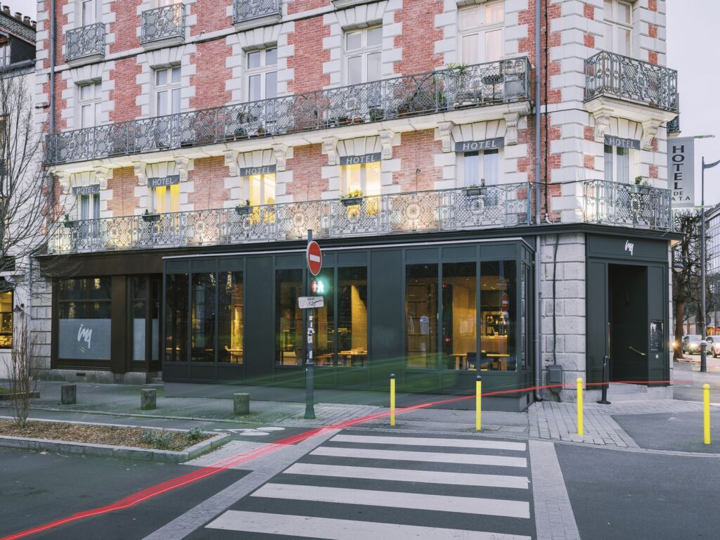 Ima restaurant, Rennes, Line Up Architecture
